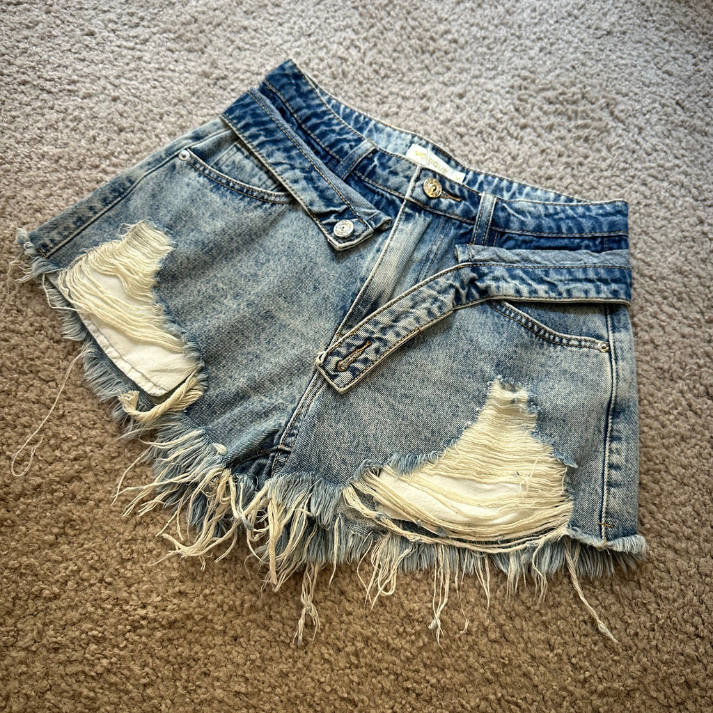 SHORTS DENIM DOPPIA FIBIA
