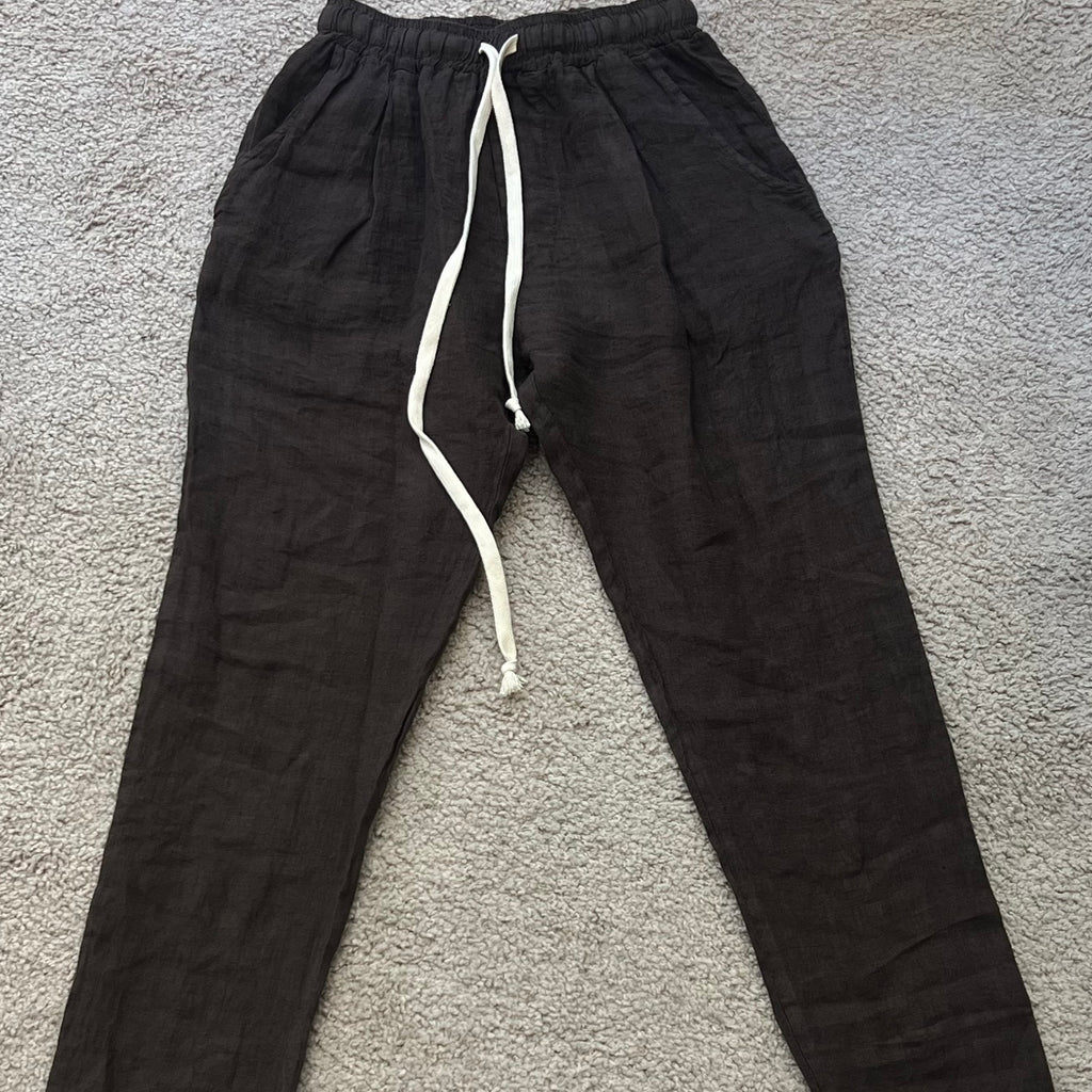 PANTALONI LINO