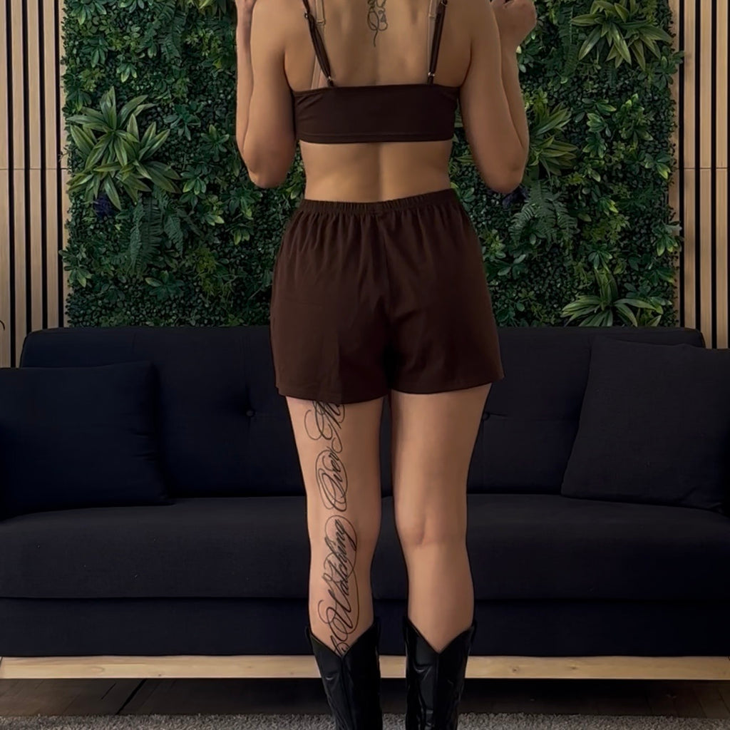 COORDINATO BROWN