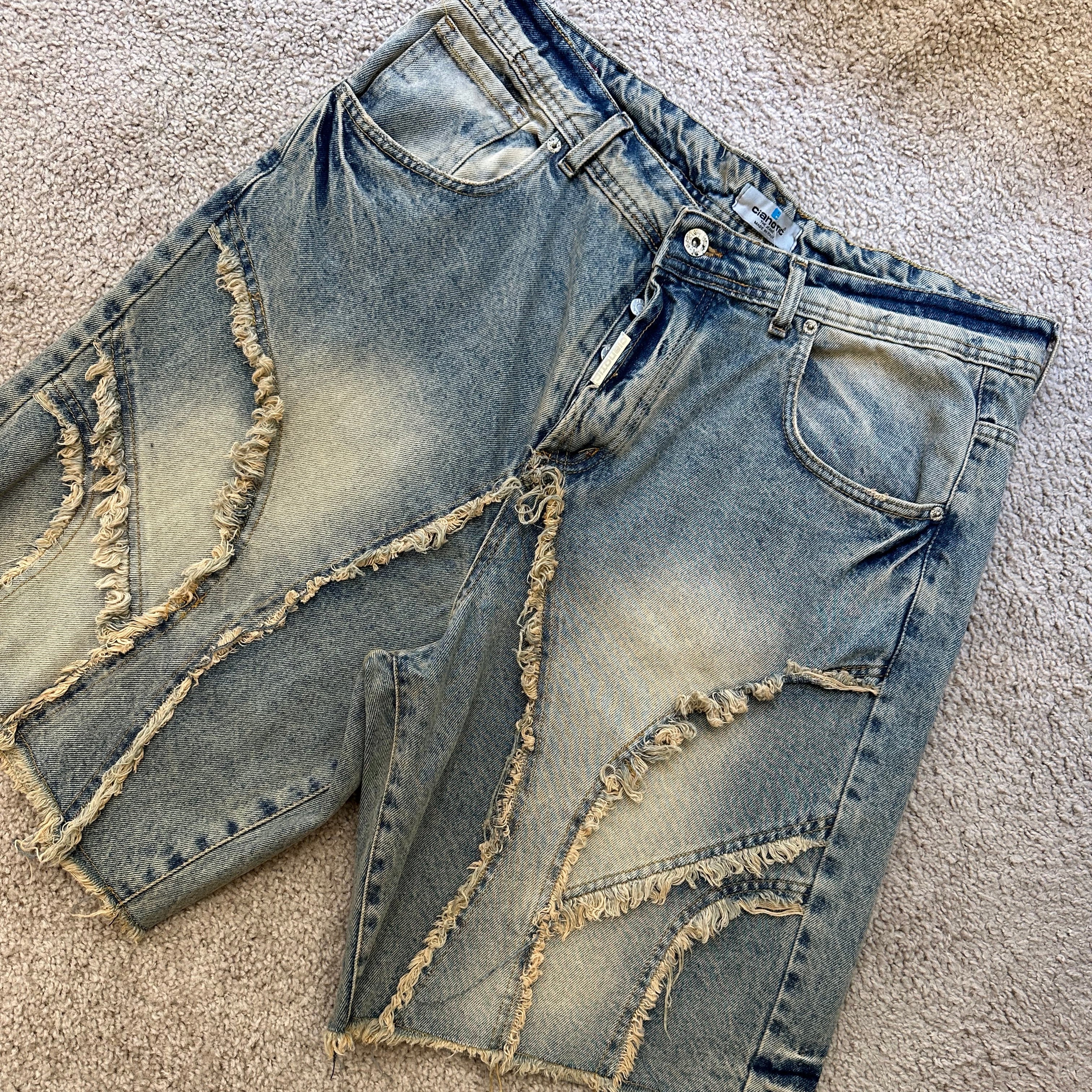 PANTALONCINI CIANOTIC FRANGE