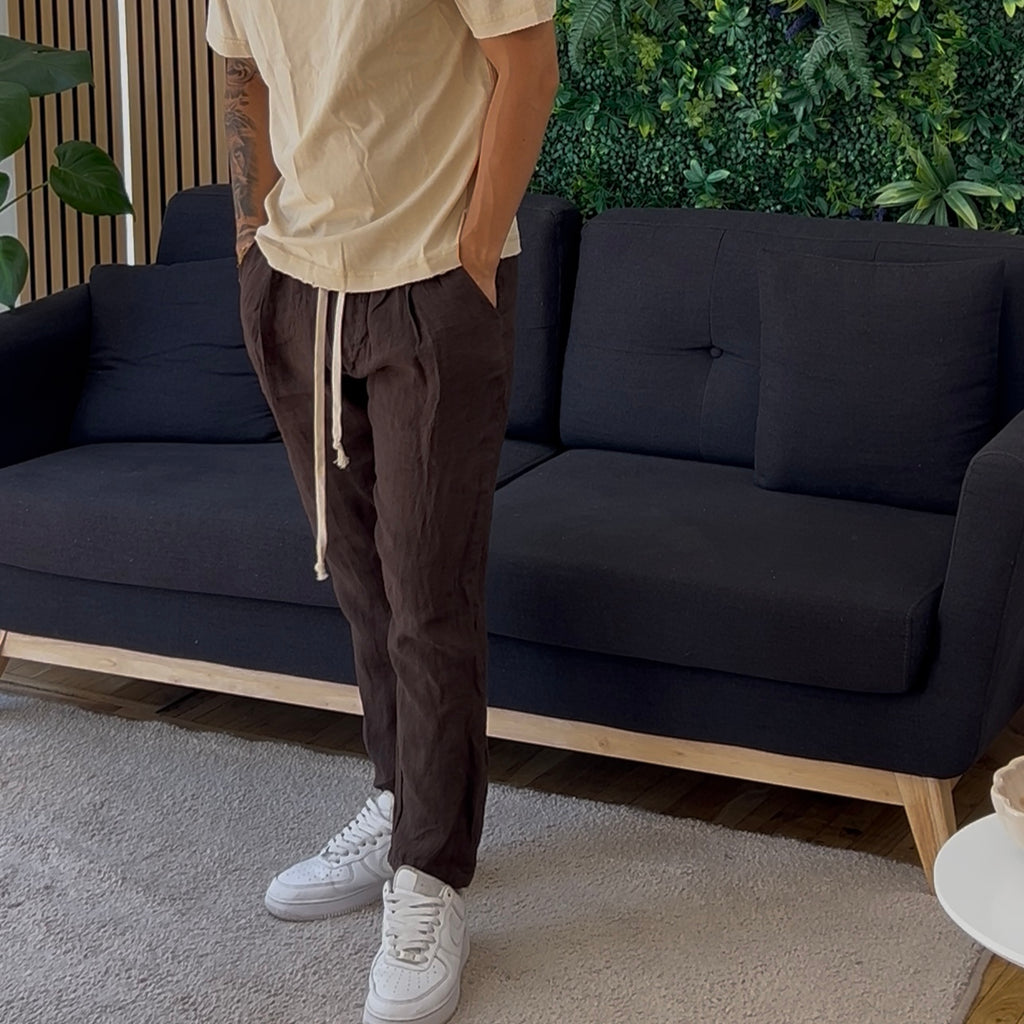 PANTALONI LINO