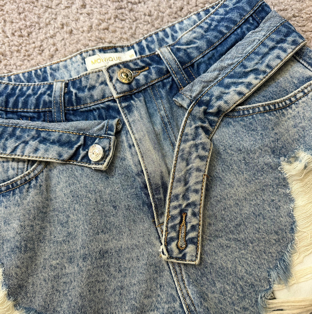 SHORTS DENIM DOPPIA FIBIA