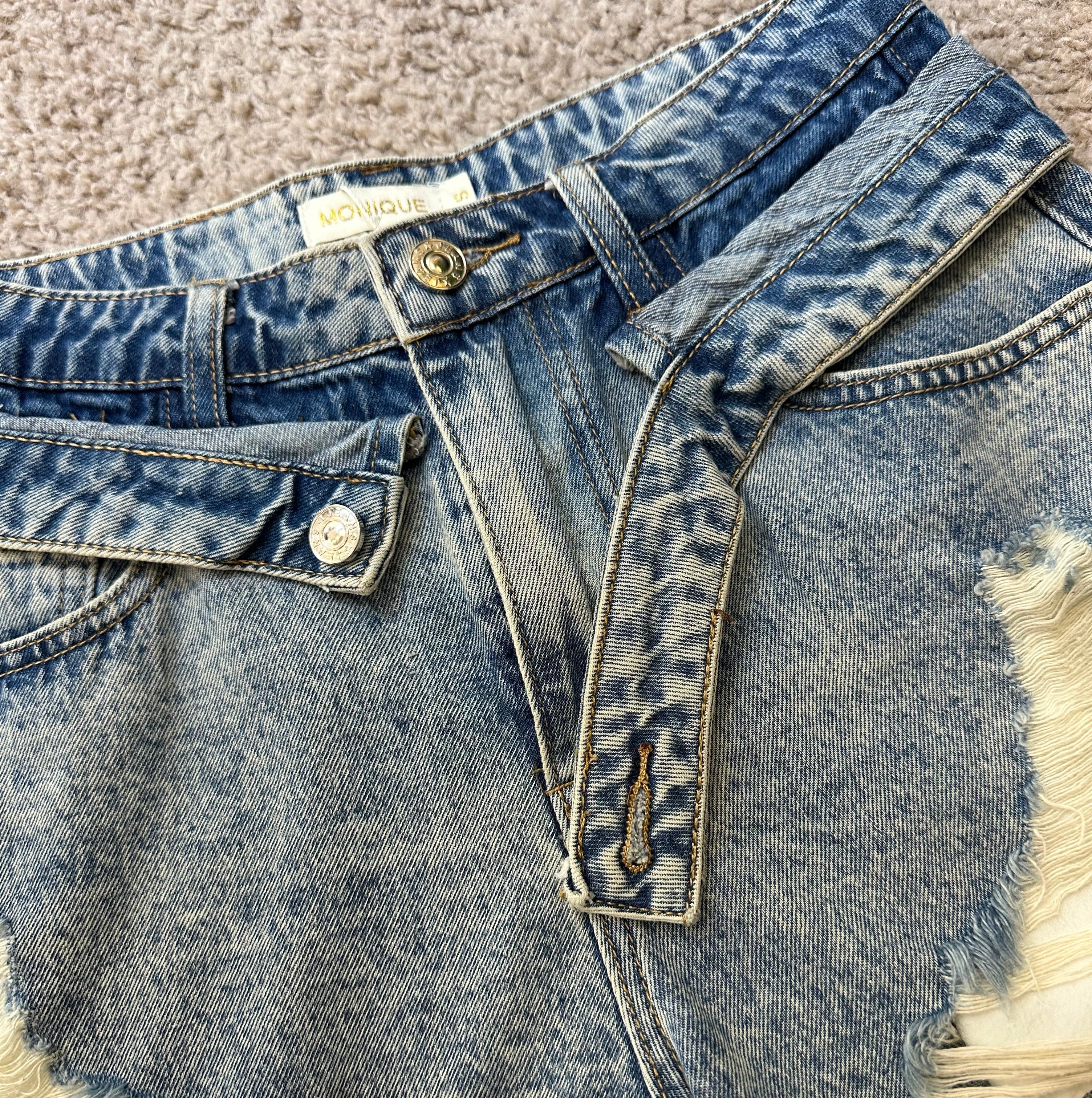 SHORTS DENIM DOPPIA FIBIA