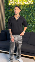JEANS BAGGY URBAN GREY