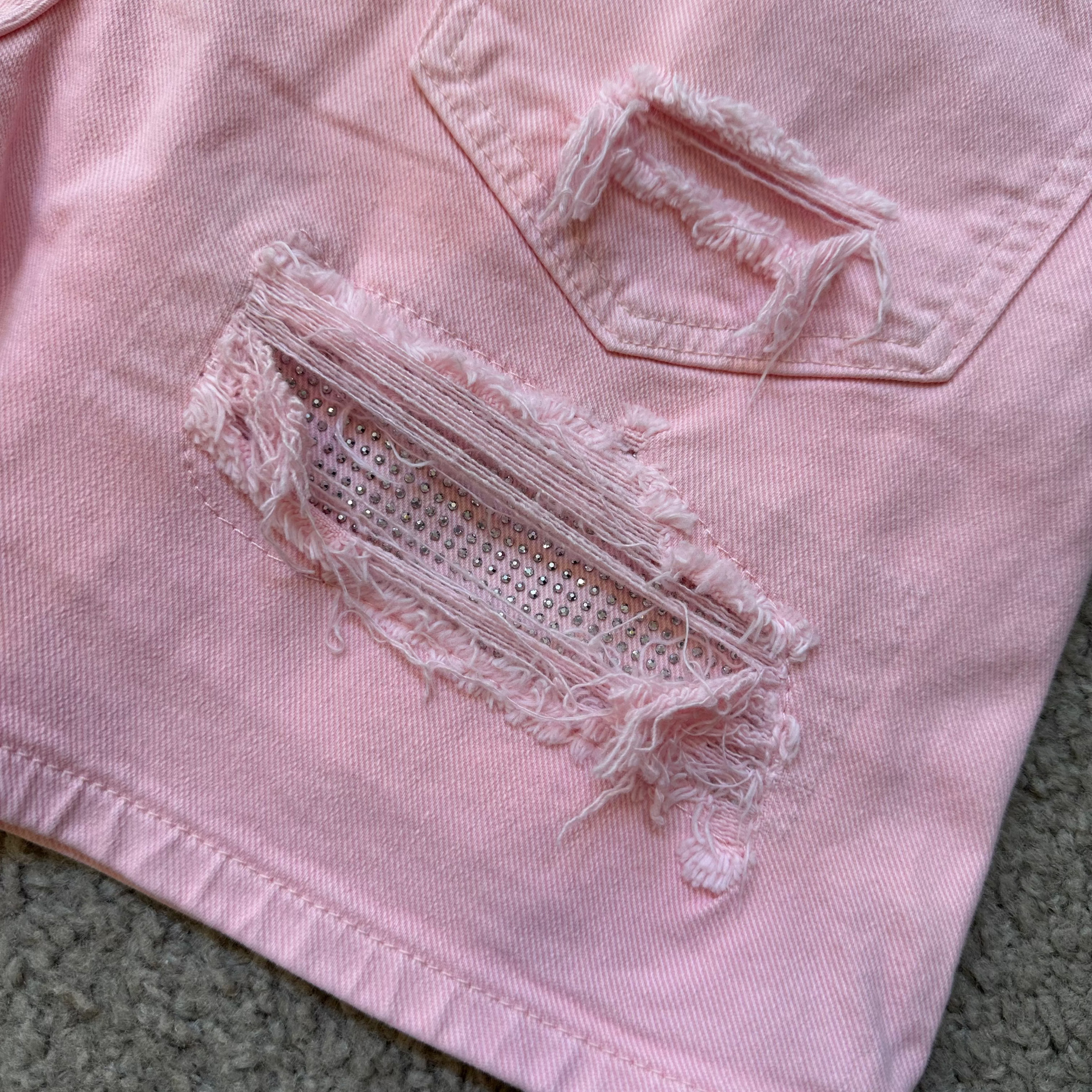 SHORTS BRILLANTINO ROSA
